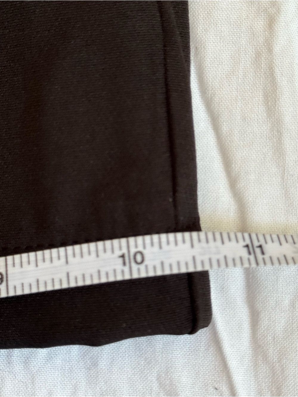 Classic Wide-Leg Black Dress Pants Size Small W26, L33+ NWOT - Picture 5 of 8
